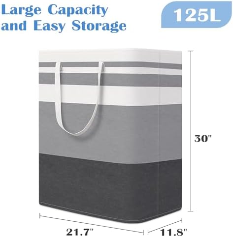 BlissTotes 3-Pack Freestanding Laundry Basket