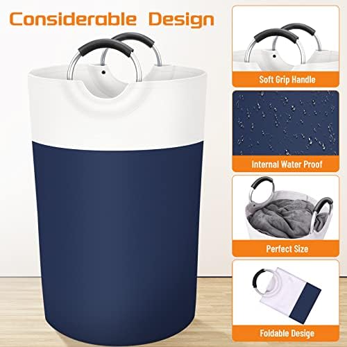 BlissTotes 115L Laundry Basket - Eco-Friendly Durable