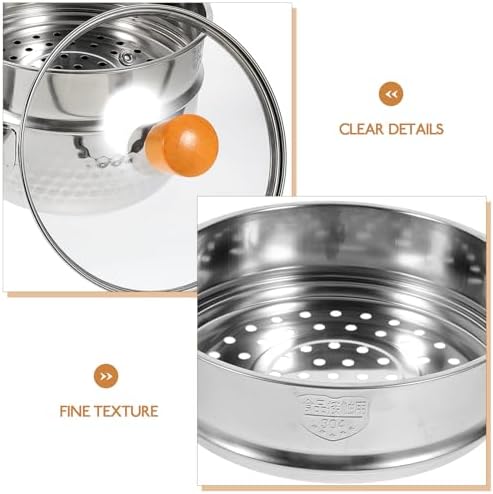Ergonomic Double Layer Pot Set for Quick Meals