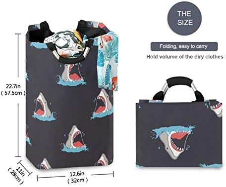 Susiyo Shark Collapsible Laundry Basket