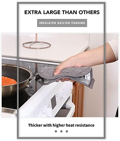 Joyhalo 4-Piece Pot Holder Set for Oven Protection