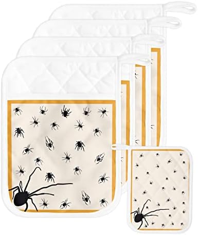 Scary Halloween Obtuse Pot Holder Set for the Kitchen