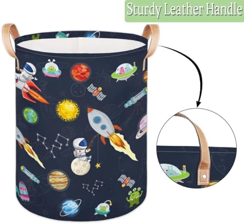 Large Laundry Basket - Collapsible Tall Storage Bin for Kids 70L Capacity