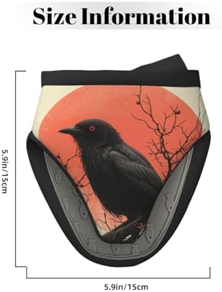 Gjieliness Vintage Halloween Raven Silicone Oven Mitts