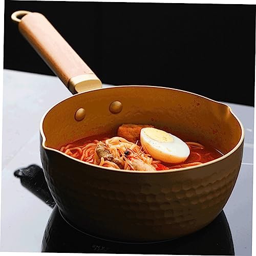 Mikinona Snow Pan Pans Small Cooking Pot Aluminum Alloy Kitchen Essential