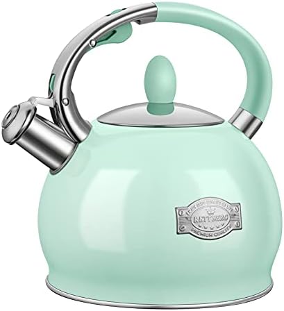 Rettberg 264 Quart Stovetop Tea Kettle with Whistle