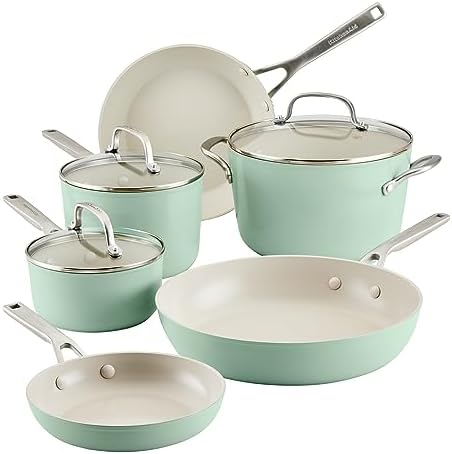 Versatile 9-Piece Cookware Set for Perfect Cooking Baking in Style