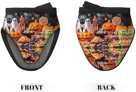 Halloween Mini Oven Mitts - Heat-Resistant Pumpkin Shape Kitchen Gloves