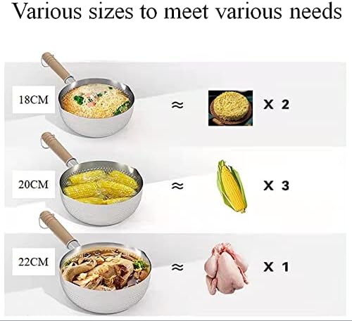High-Quality 304 Stainless Steel Saucepan Premium Cooking Companion