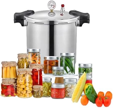 TSTQH25 Quart Pressure Canner Cooker for Cooking Preserving with Boiling Water Capability