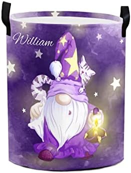 Starry Star Gnome Waterproof Folding Laundry Basket
