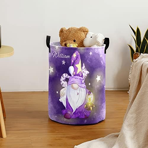Starry Star Gnome Waterproof Folding Laundry Basket