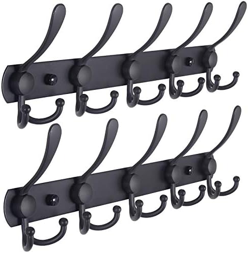 Durable Wall-Mounted Coat Rack