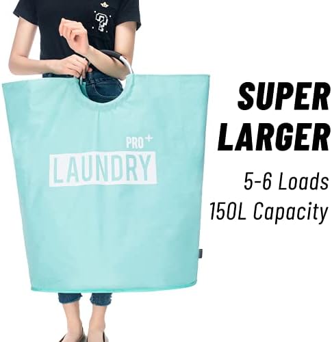 Caroeas Super Large 150L Laundry Hamper Pro Compact Durable Storage Solution