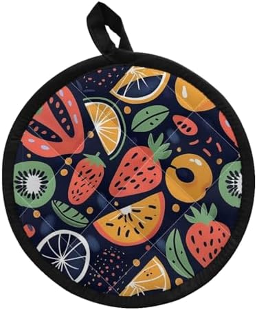 TODIYADDU Tangerine Mango Potholders