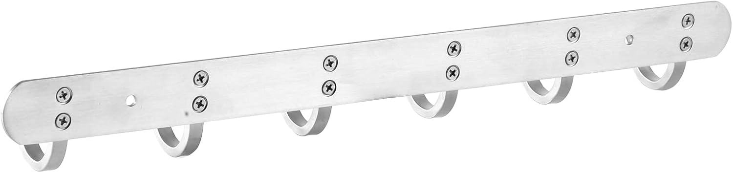 Versatile Wall Mount Hat Coat Hook Rack for Home Office Use