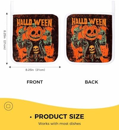 Boanket Halloween Pot Holders 5 Pack