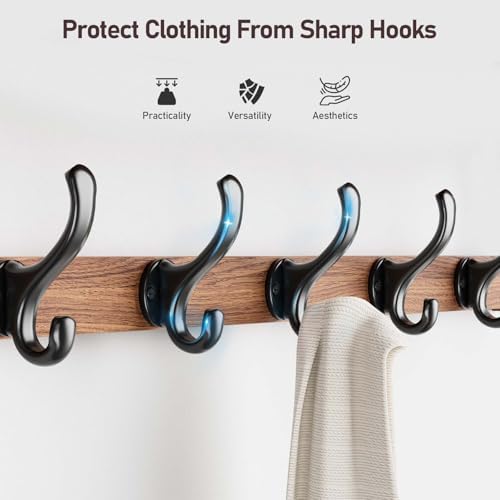 Tatub 29 Wall Hook with Shelf Rustic Storage Solution