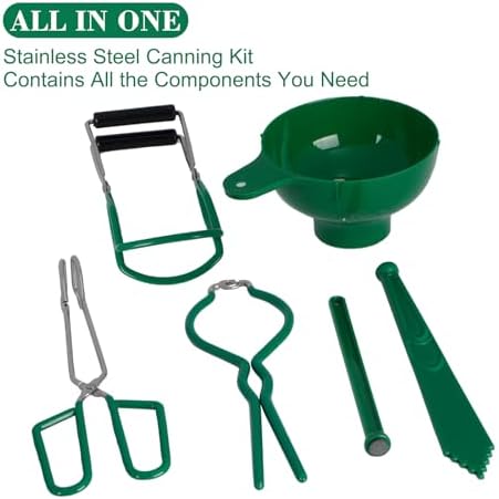 215 Quart Stainless Steel Canning PotKit for Beginners with 7 Tools Set