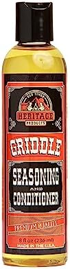 Grill with PrecisionHeritage Griddle Oil