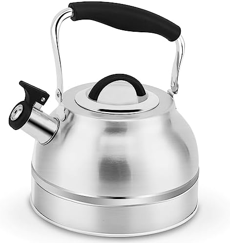 3 Quart Steel Tea Kettle for Home Use