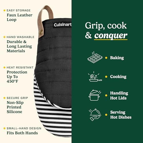 STURDY MINI OVEN MITTS FOR COOKING heat protected kitchen tools