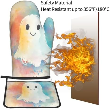 Gjieliness Halloween Oven Mitts Pot Holders