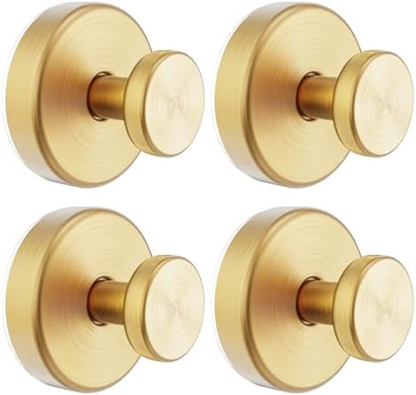 Suction Cup Hooks for Bathroom More - Gold Pack