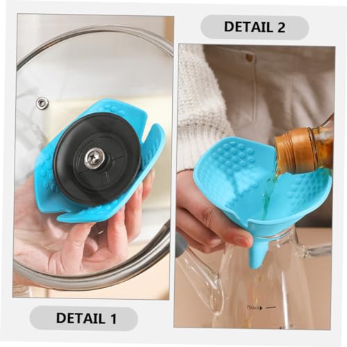 Adjustable Silicone Kitchen Gadget Heat Resistant Pot Opener Holder