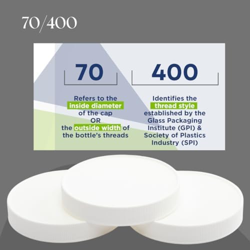 Secure Storage Jar Lids White 3-Pack