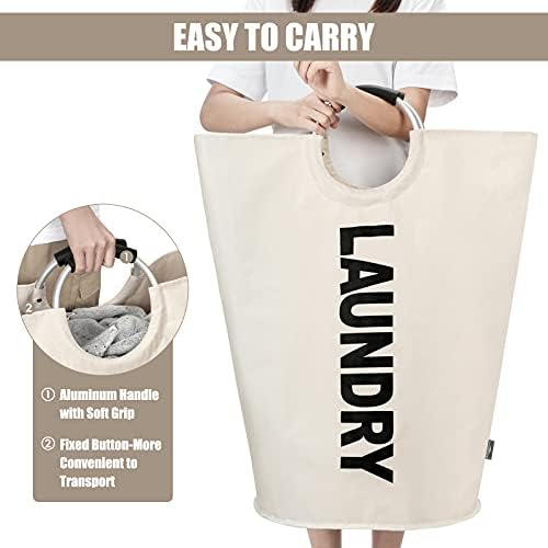 Collapsible Folding Full-Load Hamper for Freestanding