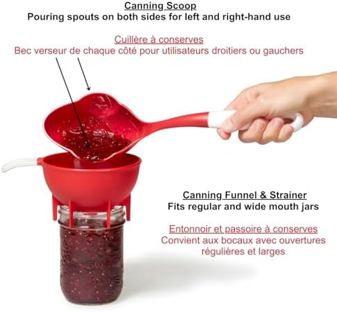 Starfrit Canning Set Medium Red