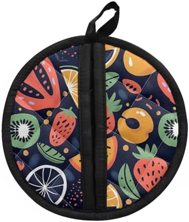TODIYADDU Tangerine Mango Potholders