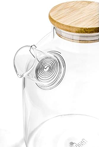 Tealyra - Stove-Top Safe 60oz - Borosilicate Glass Pitcher