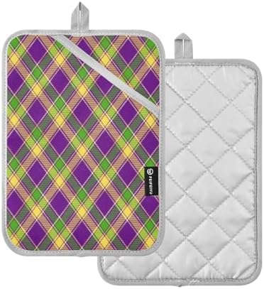 Double-Thickness Potholders Set Heat-Resistant Durable