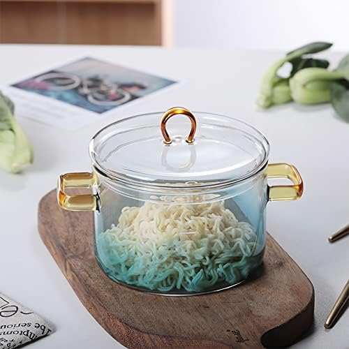 Miecux15L Heat-Resistant Glass Cookware Pot Perfect for Pasta More