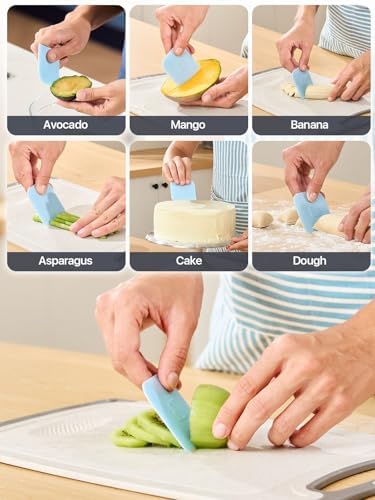 Compact Pan Scrape Set slip-resistant non-stick ergonomic