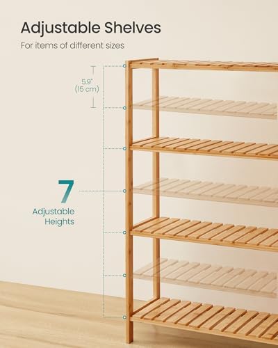 4 Tier Bamboo Storage Rack