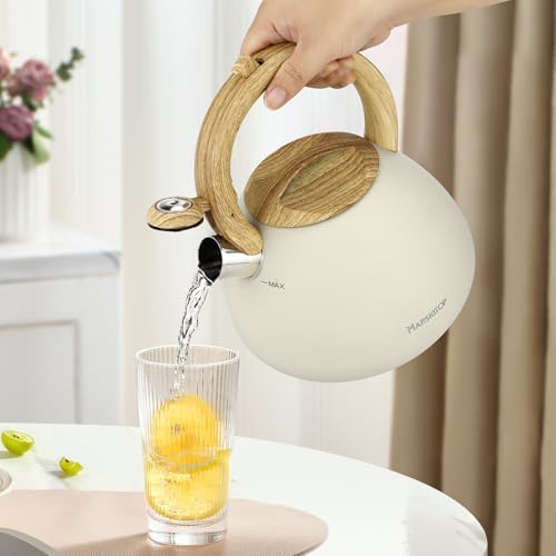 Mar_ticks_top 26 Quart Whistling Tea Kettle