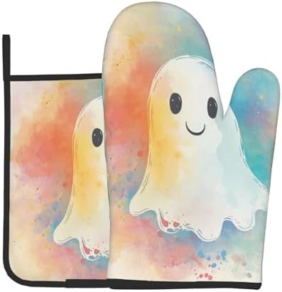 Gjieliness Halloween Oven Mitts Pot Holders