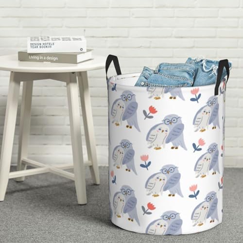 AFHYZY Owl Laundry Hamper