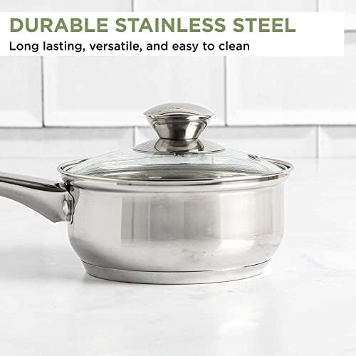 Ecolution 1-Quart Stainless Steel Saucepan