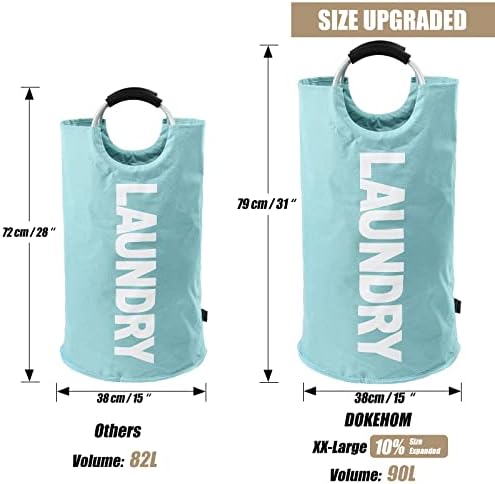 Big Strong Smooth Large Foldable Laundry Basket for Home