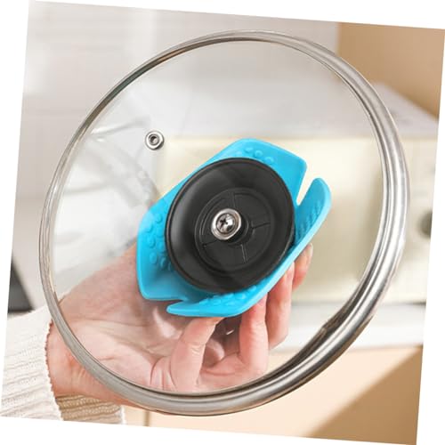 Adjustable Silicone Kitchen Gadget Heat Resistant Pot Opener Holder