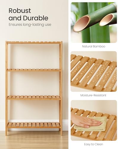4 Tier Bamboo Storage Rack