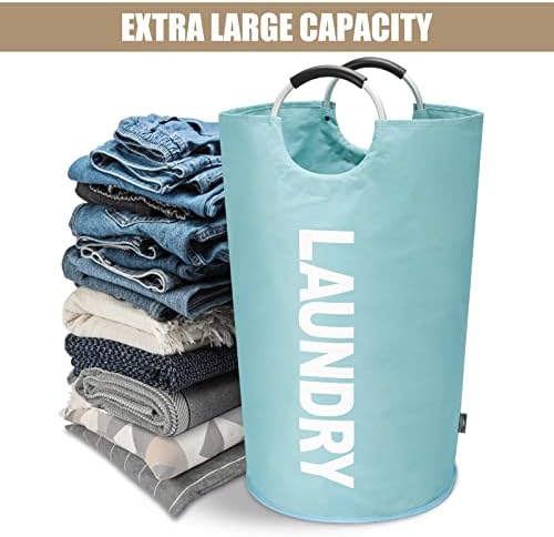 Big Strong Smooth Large Foldable Laundry Basket for Home