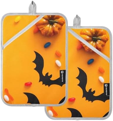 Happy Halloween 2-Piece Pot Holder Set