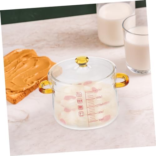 Luxshiny Glass Cooking Pot Steamy Multi-Functional