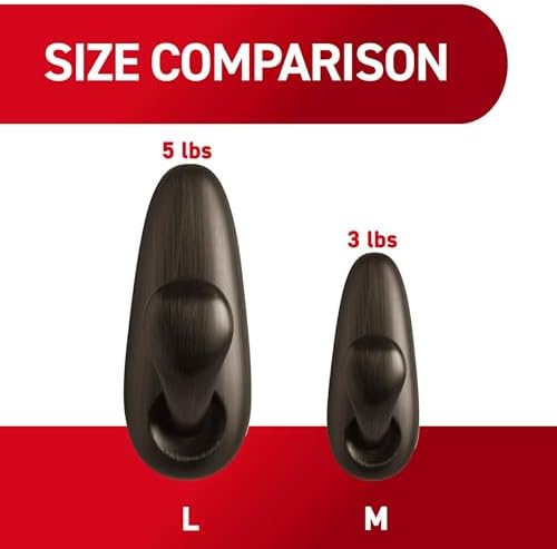 Command 5 LB Large Metal Hooks