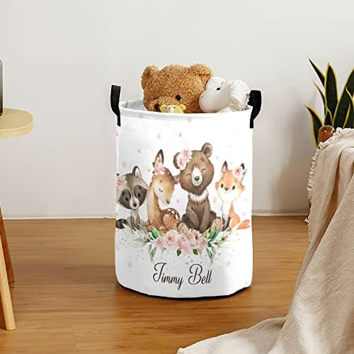 Personalized Water Resistant Foldable Laundry Hamper